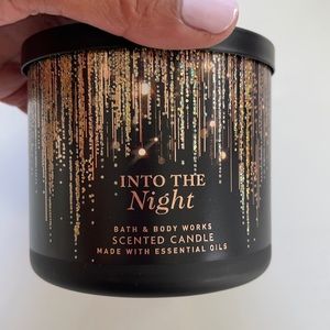 3 wick candle from Bath and Body works.